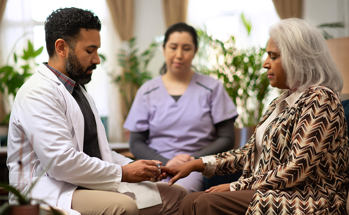 Home care clinical support